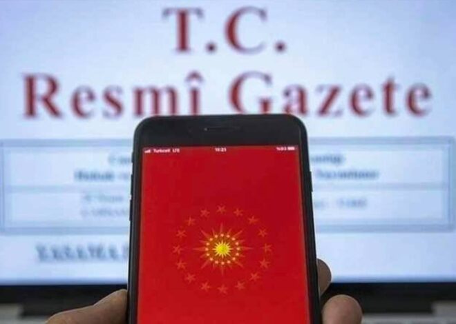 Resmî Gazete’de bugün (17 Kasım 2024 Resmî Gazete kararları)